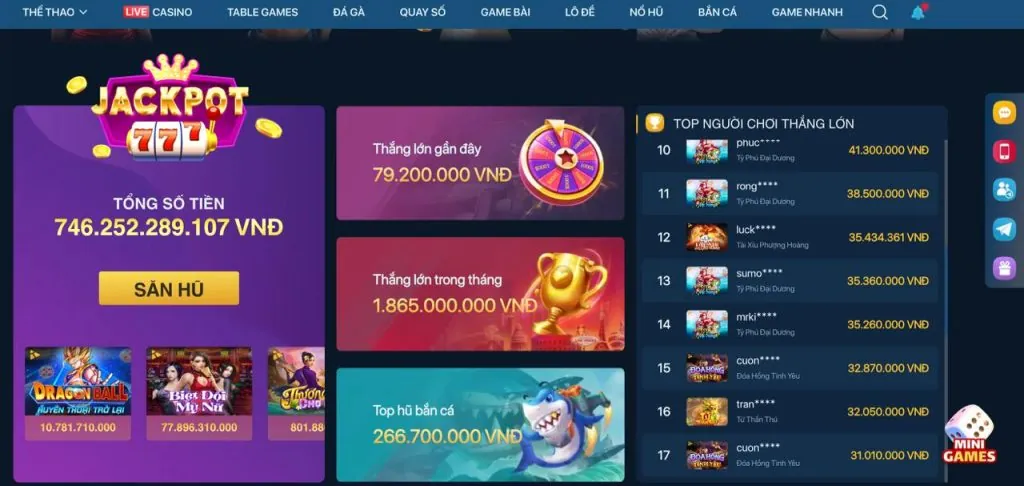 Các tính năng nổi bật của trò chơi Bắn cá